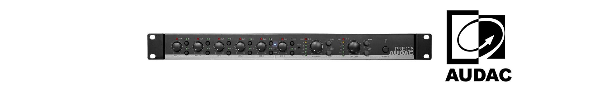 Audac Mixers not in use